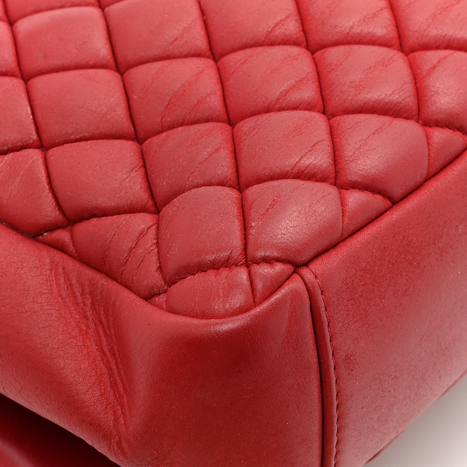 Chanel Iridescent Calfskin Large New Bubble Flap Fuchsia 16 of 17