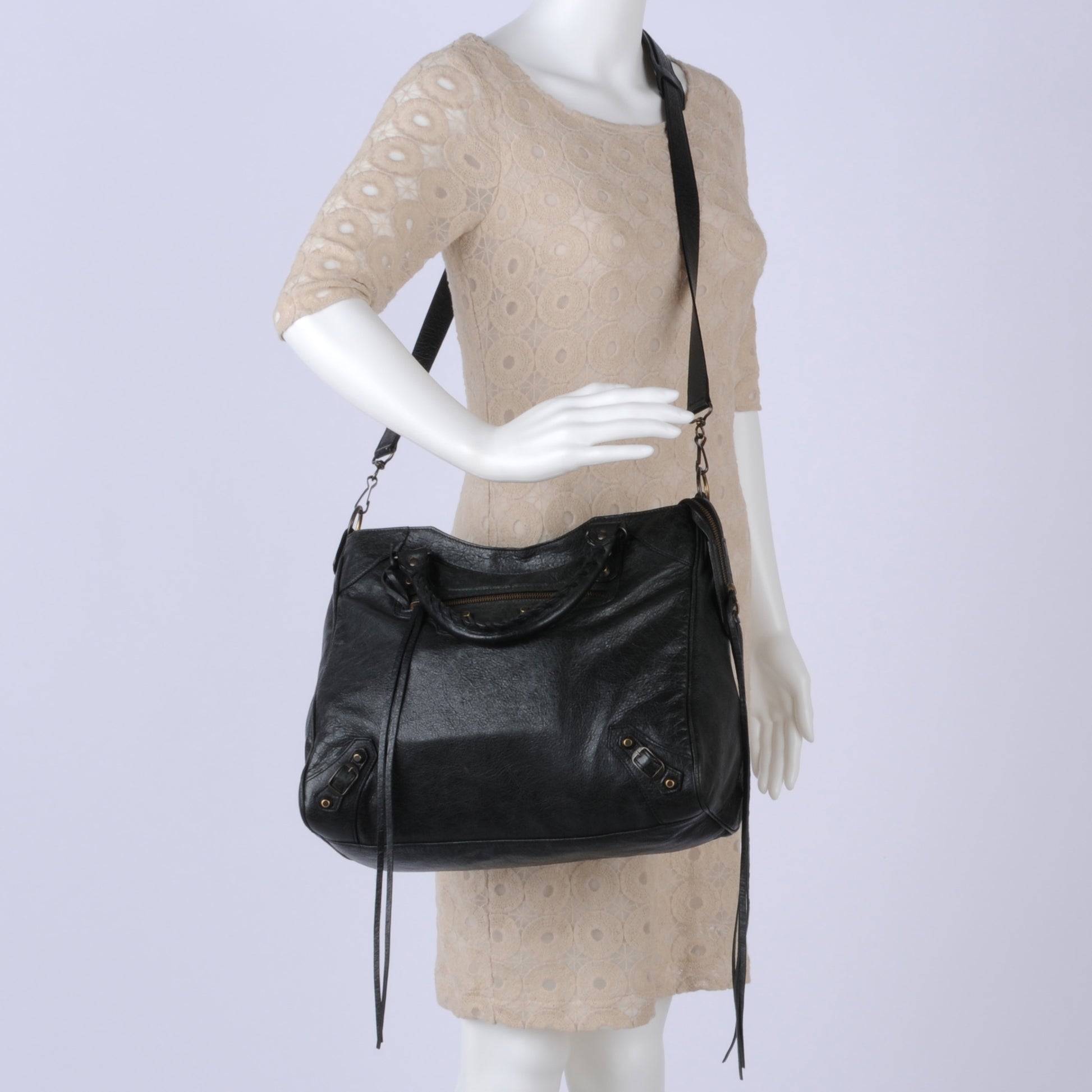 Balenciaga Agneau Velo Black 2 of 7