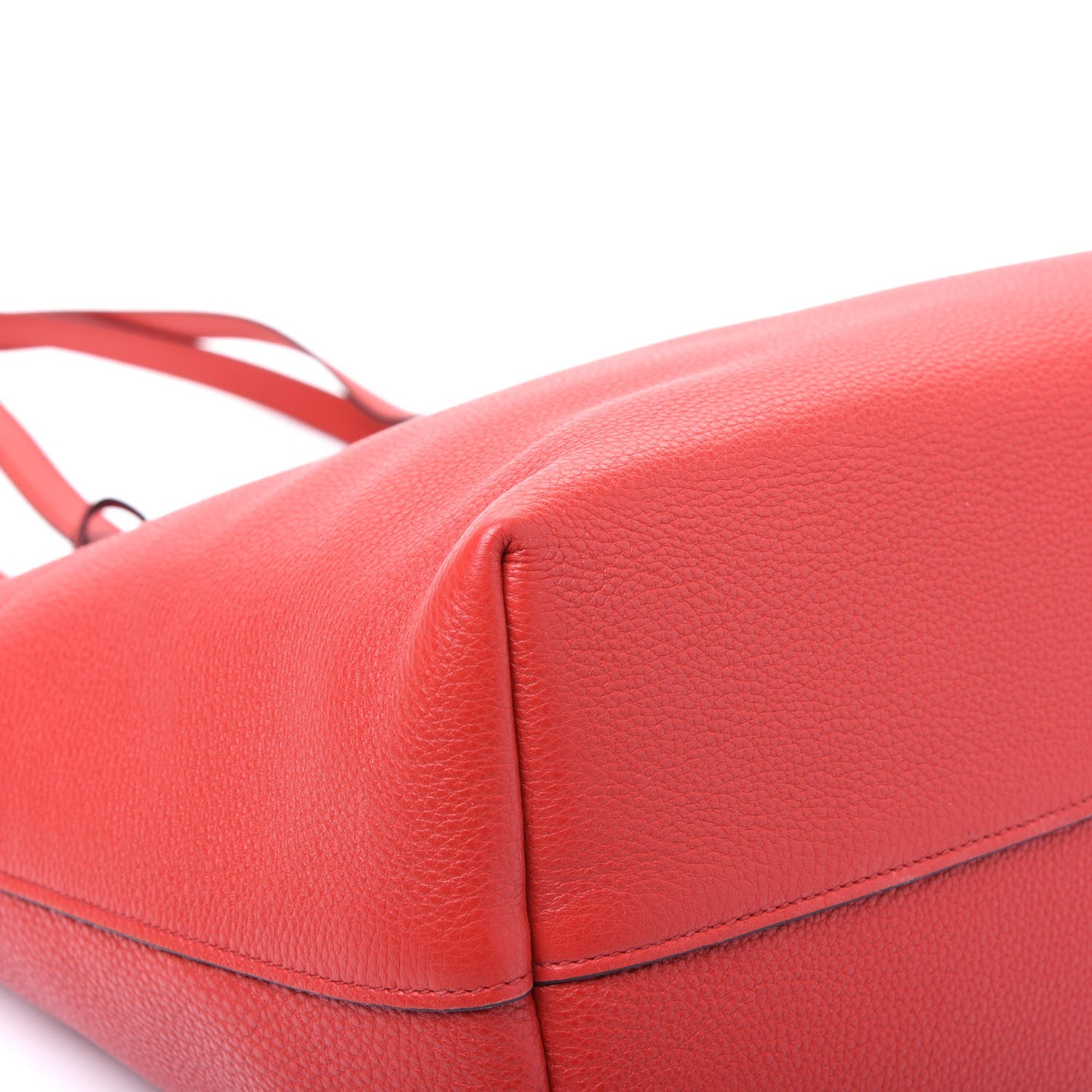 Prada Vitello Phenix Tote Rosso 5 of 10
