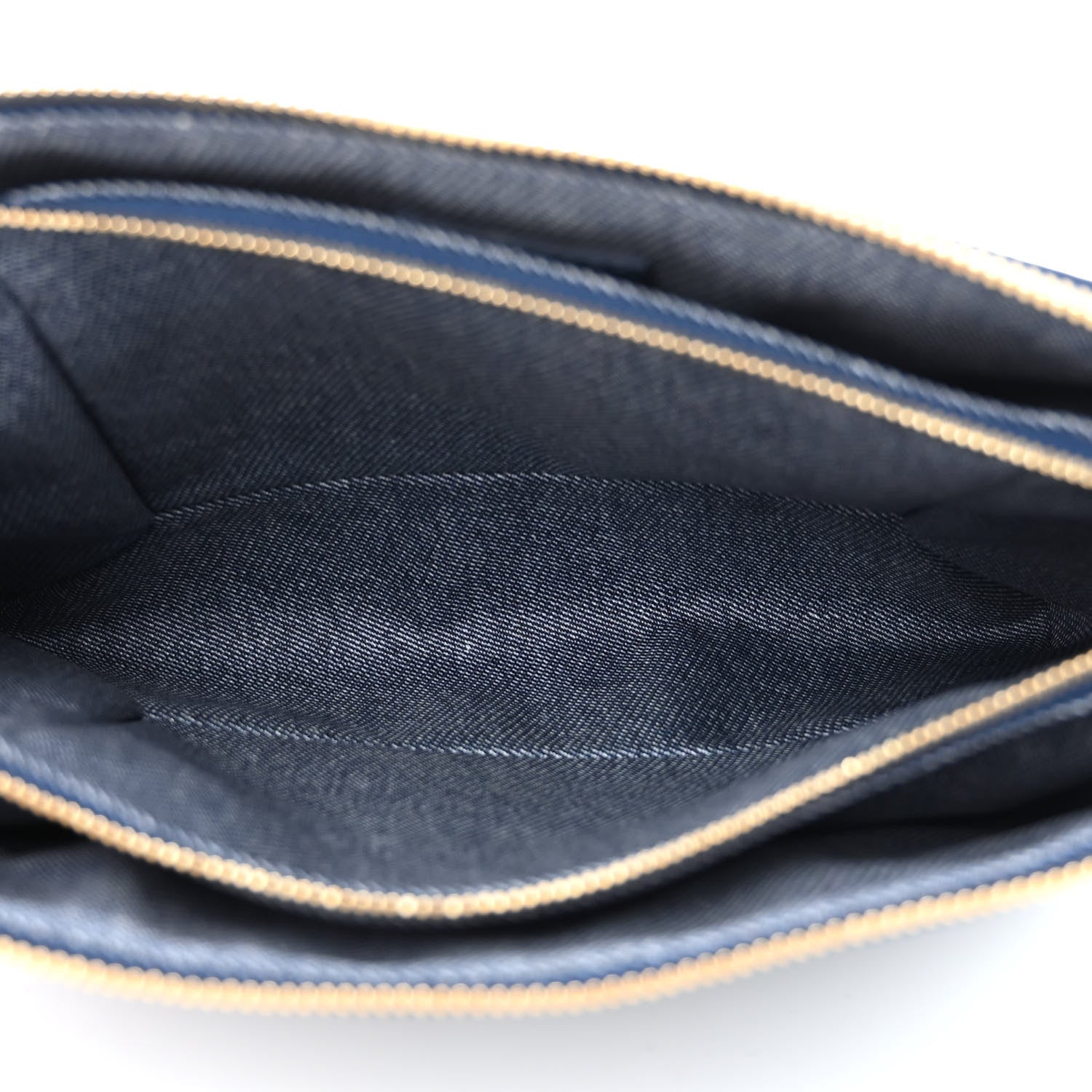 Louis Vuitton Lambskin Embossed Monogram Coussin PM Denim Blue 6 of 12