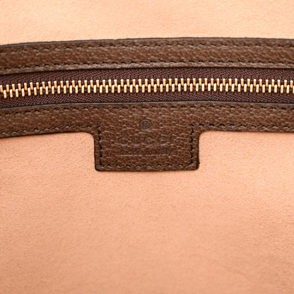 Gucci GG Supreme Monogram Web Medium Ophidia Tote Bag Brown 6 of 11