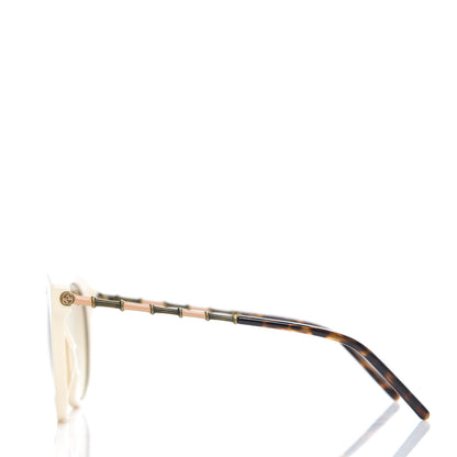 Gucci Bamboo Sunglasses GG0653S Ivory 3 of 8