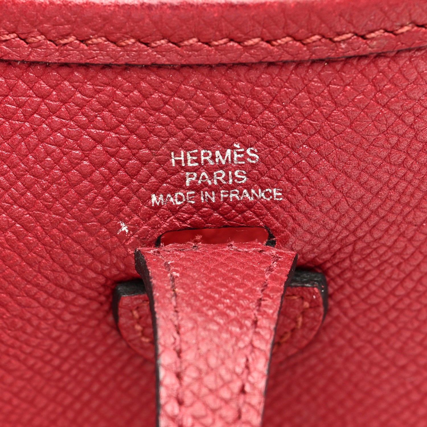 Hermes Epsom Evelyne TPM Rouge Grenat 6 of 14