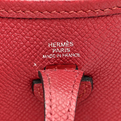 Hermes Epsom Evelyne TPM Rouge Grenat 6 of 14