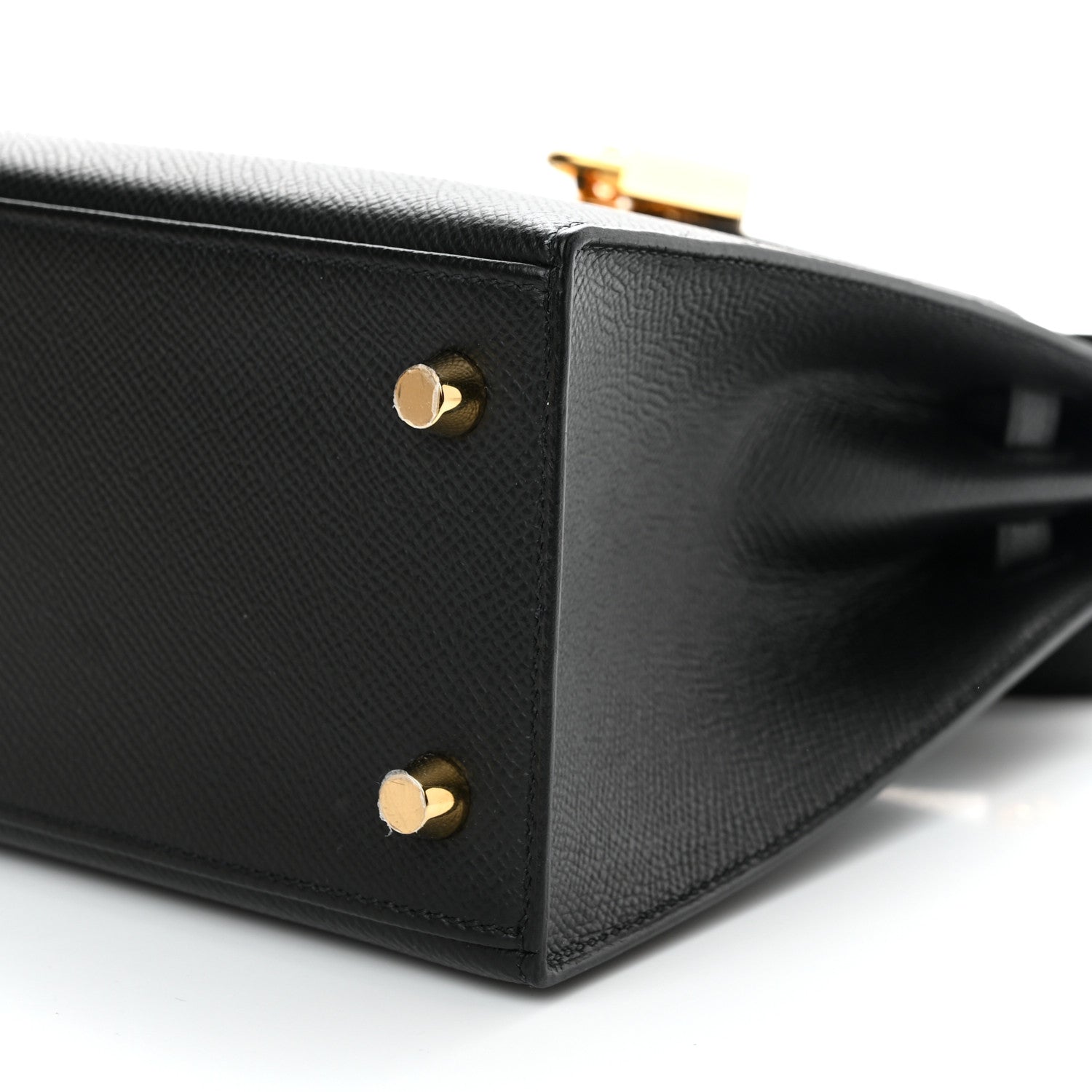 Hermes Epsom Kelly Sellier 25 Black 9 of 10