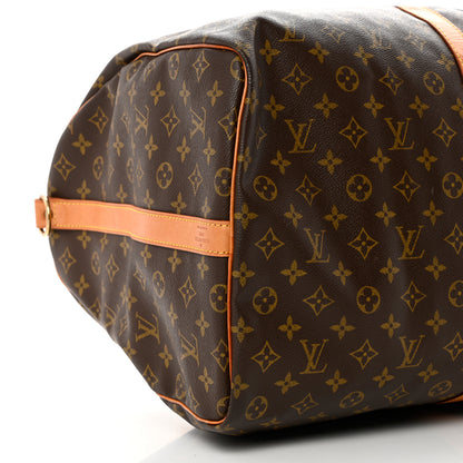 Louis Vuitton Monogram Keepall Bandouliere 60 9 of 11