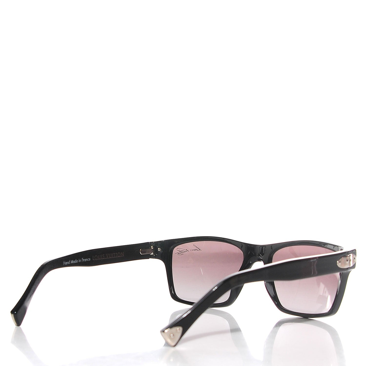 Louis Vuitton Faux Semblant Carre Sunglasses Z0138W Black 7 of 10