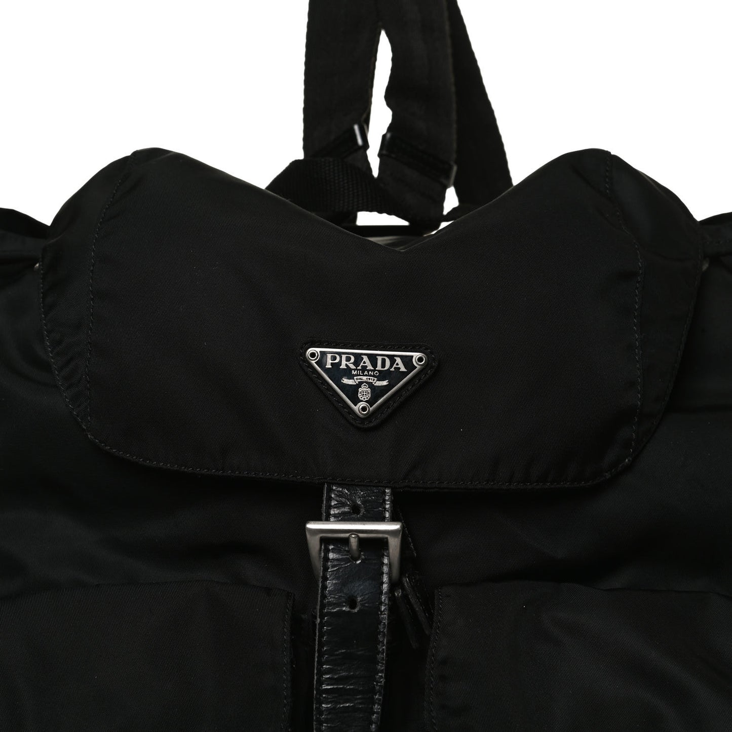 Tessuto Nylon Vela Small Backpack Black