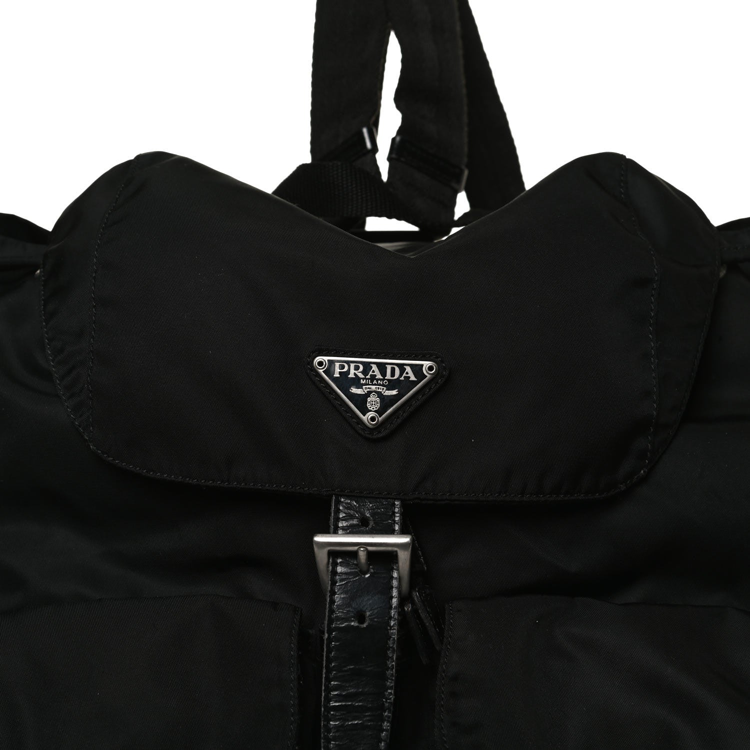 Prada Tessuto Nylon Vela Small Backpack Black 8 of 13