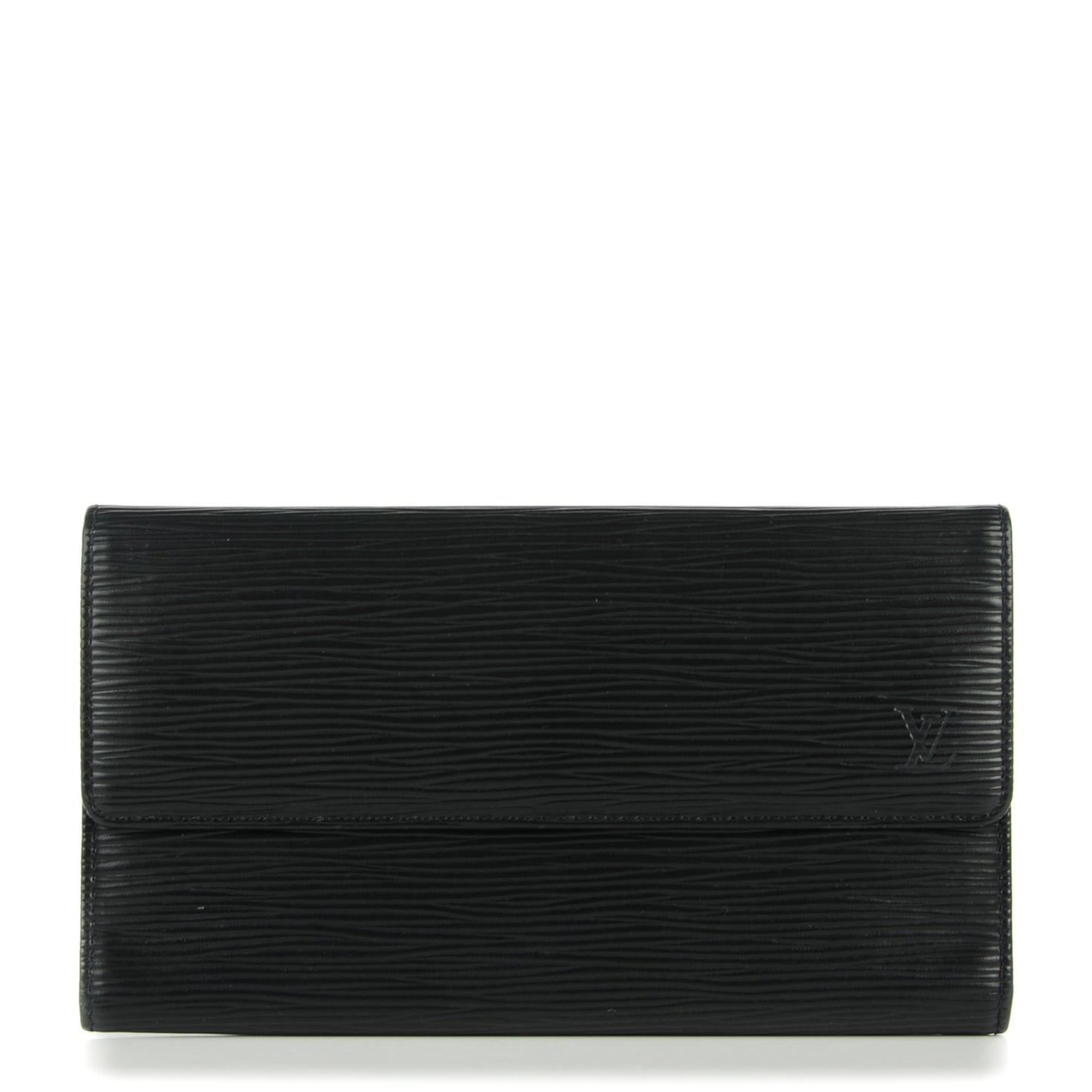 Epi Porte Tresor International Wallet Black