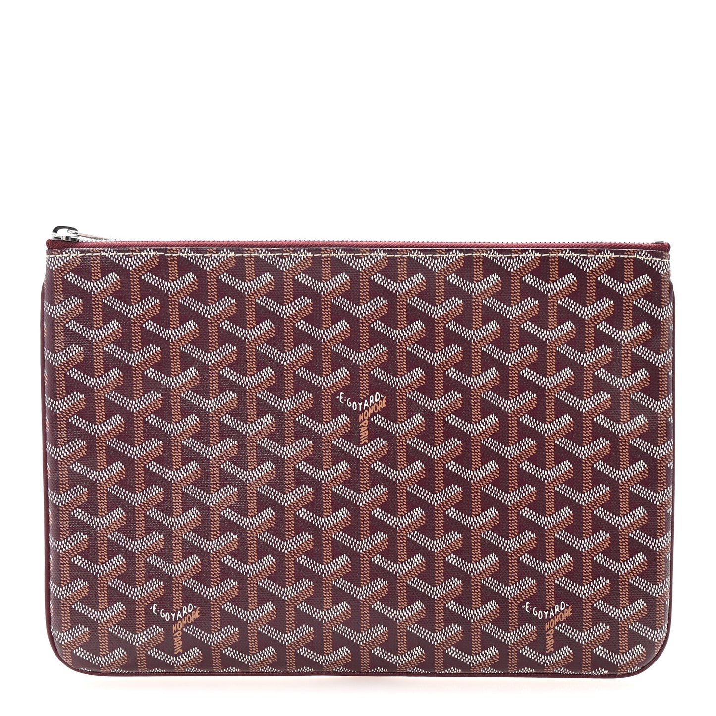 Goyardine Senat Pochette MM Burgundy