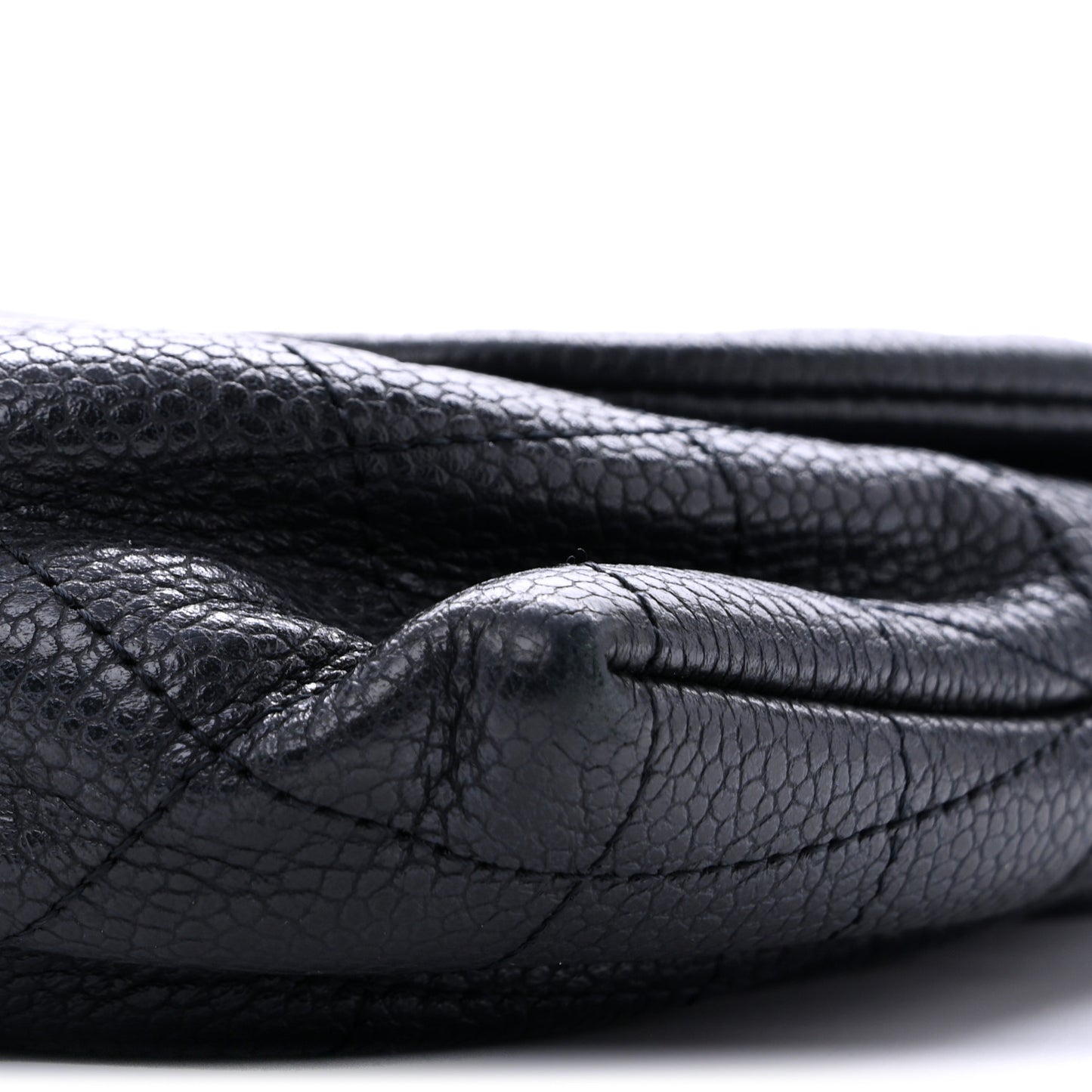 Caviar Half Moon Wallet On Chain WOC Black