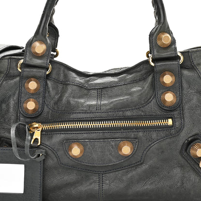 Balenciaga Agneau Giant 21 Gold Hardware Part Time Anthracite 8 of 12