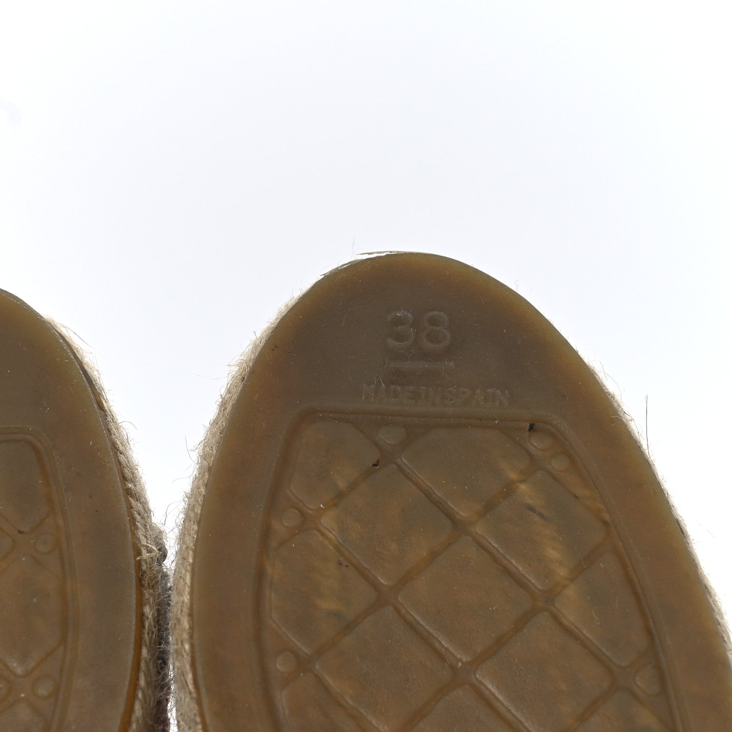 Chanel Fabric Patent CC Espadrilles 38 Multicolor Black 6 of 11