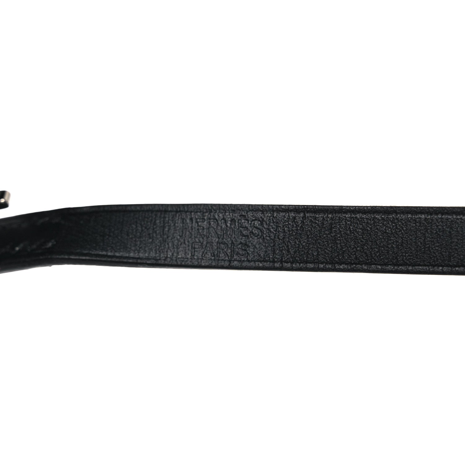 Hermes Swift Hapi 3 MM Triple Tour Bracelet S Black 4 of 8