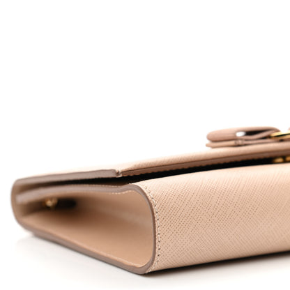 Salvatore Ferragamo Hammered Calfskin Mini Miss Vara Bow Chain Bag New Bisque 8 of 12