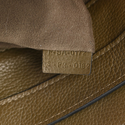 Celine Drummed Calfskin Mini Luggage Souris 7 of 13