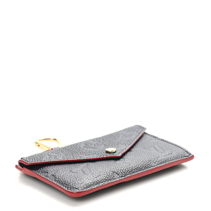 Louis Vuitton Empreinte Recto Verso Card Holder Marine Rouge 4 of 8