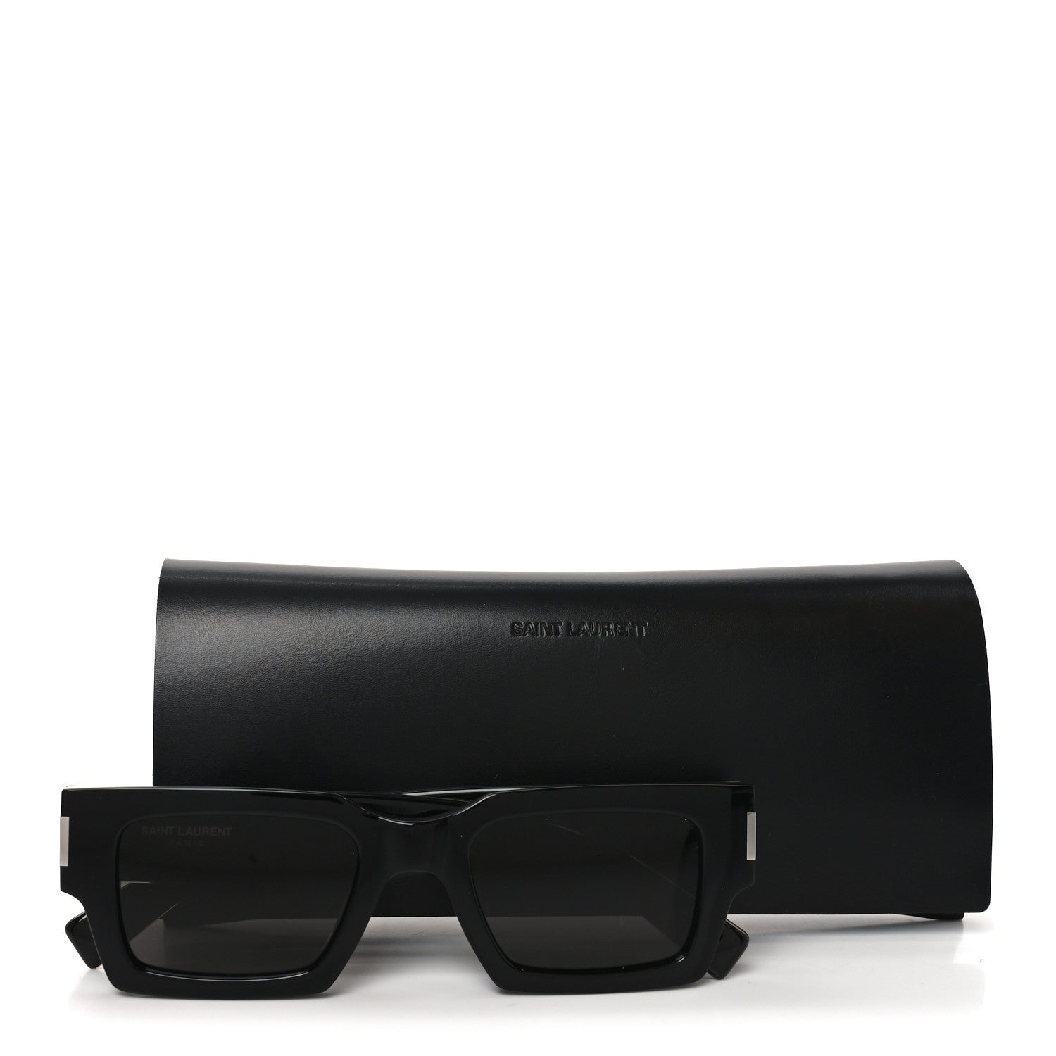 Saint Laurent Acetate SL 572 Sunglasses Black 8 of 8