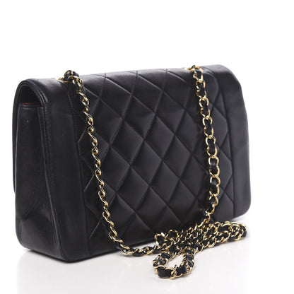 Chanel Lambskin Quilted Small Single Flap Black 3 of 15