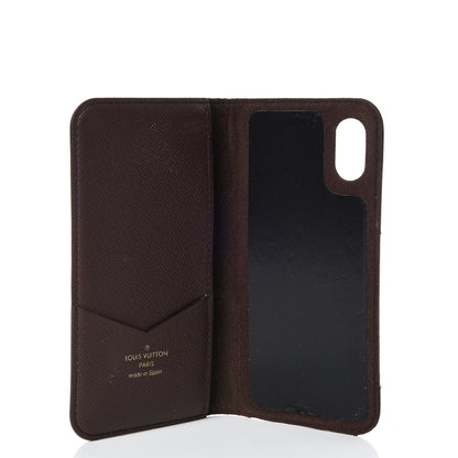 Louis Vuitton Monogram iPhone X Folio Case 5 of 9