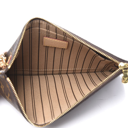 Louis Vuitton Monogram Neverfull MM GM Pochette 4 of 7