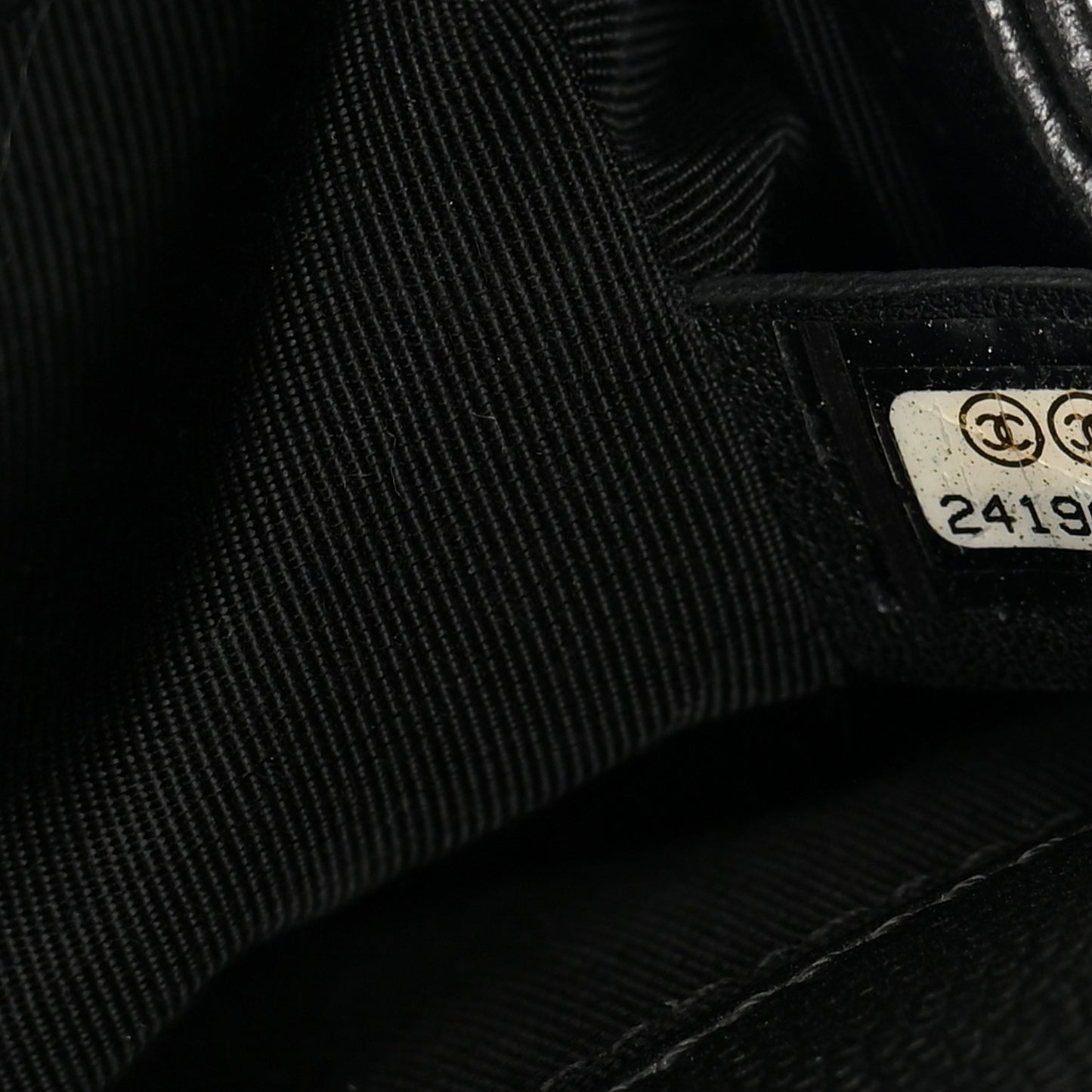 Caviar Quilted Small Boy Flap So Black