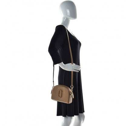 Marc Jacobs Calfskin Shutter Camera Crossbody Bag Dirty Chai 3 of 6