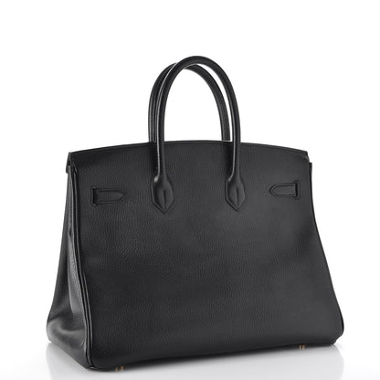 Hermes Ardennes Birkin 35 Black 3 of 41