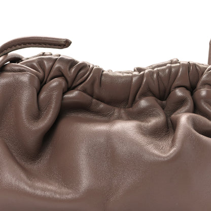 Mansur Gavriel Lambskin Cloud Mini Clutch Biscotto 7 of 9