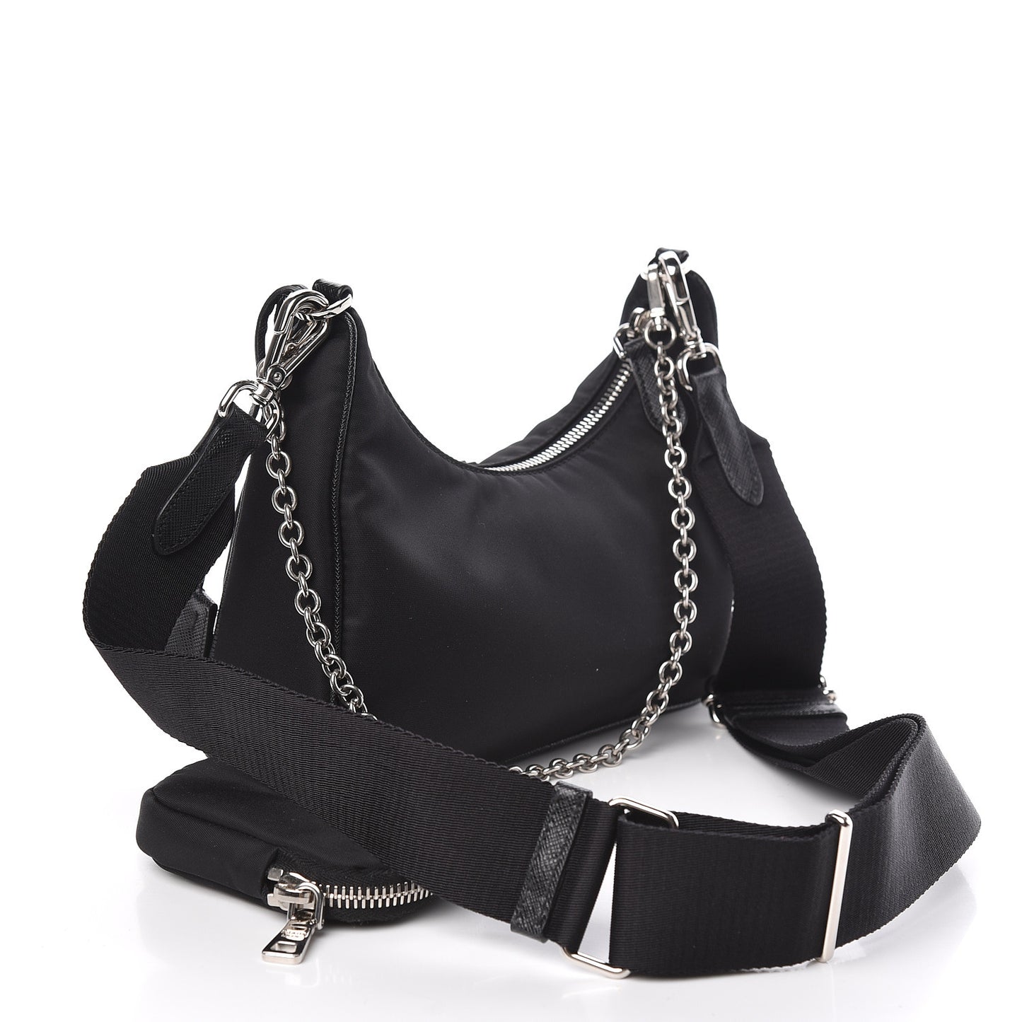 Nylon Re-Edition 2005 Shoulder Bag Black