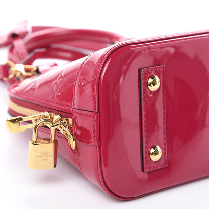 Louis Vuitton Vernis Alma BB Rose Indien 7 of 8