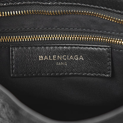 Balenciaga Chevre Gold Metallic Edge Hardware S City Black 6 of 10