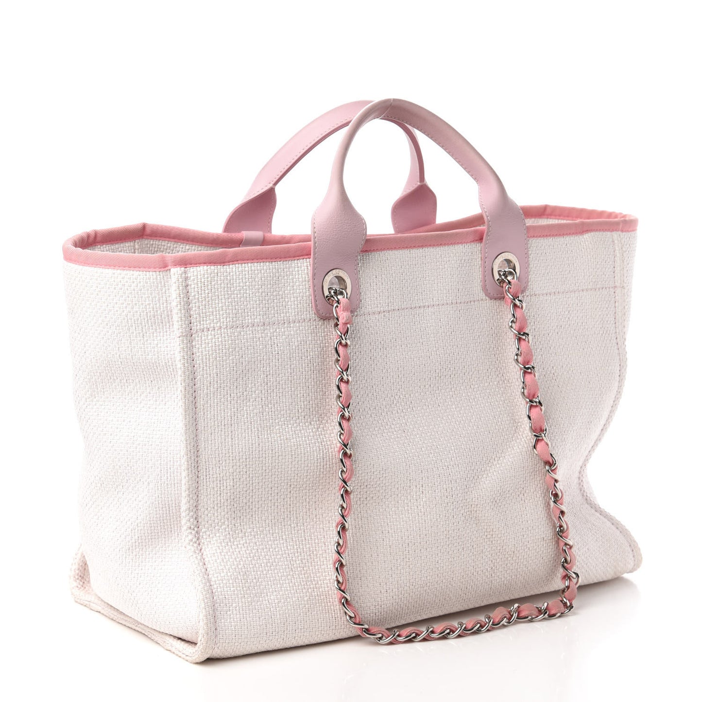 Canvas Medium Deauville Tote Pink
