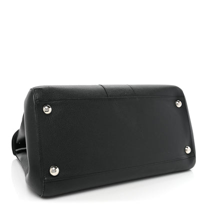 Delvaux Grained Calfskin GM Brillant Satchel Black 4 of 19