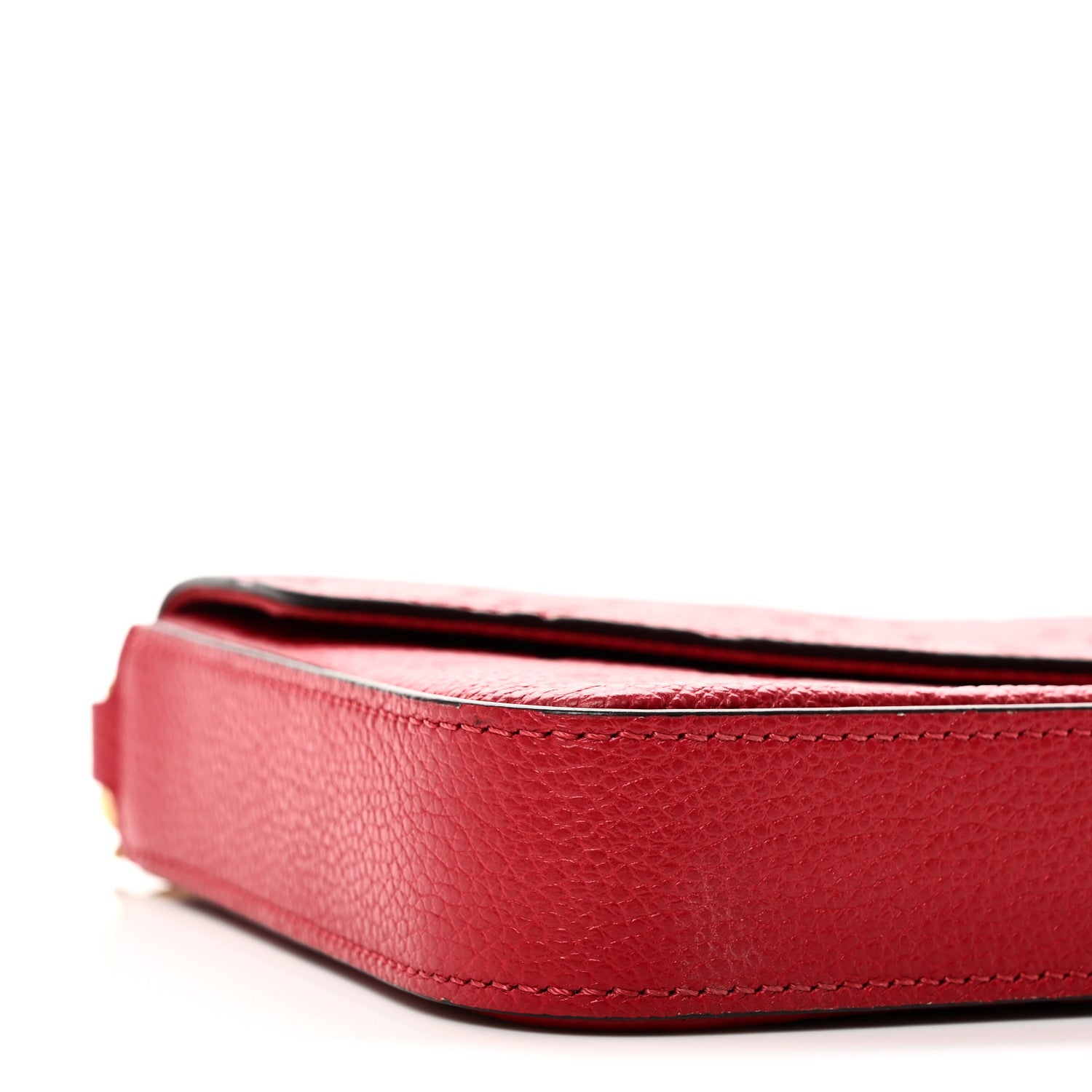 Louis Vuitton Empreinte Pochette Felicie Chain Wallet Scarlet 9 of 10