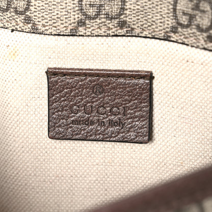 Gucci GG Supreme Monogram Neo Vintage Web Belt Bag Brown 6 of 11