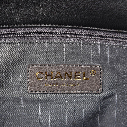 Chanel Lambskin Quilted Medium Westminster Pearl Flap Black 6 of 8