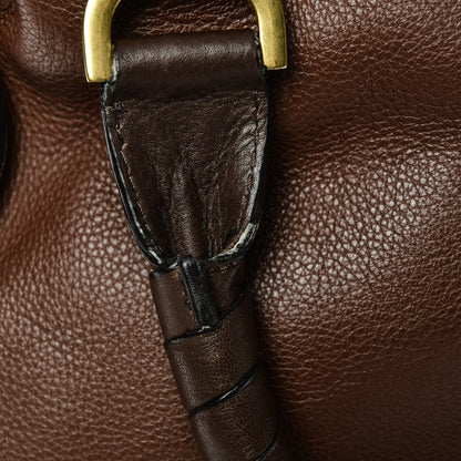 Chloe Calfskin Medium Marcie Satchel Ebony 9 of 9
