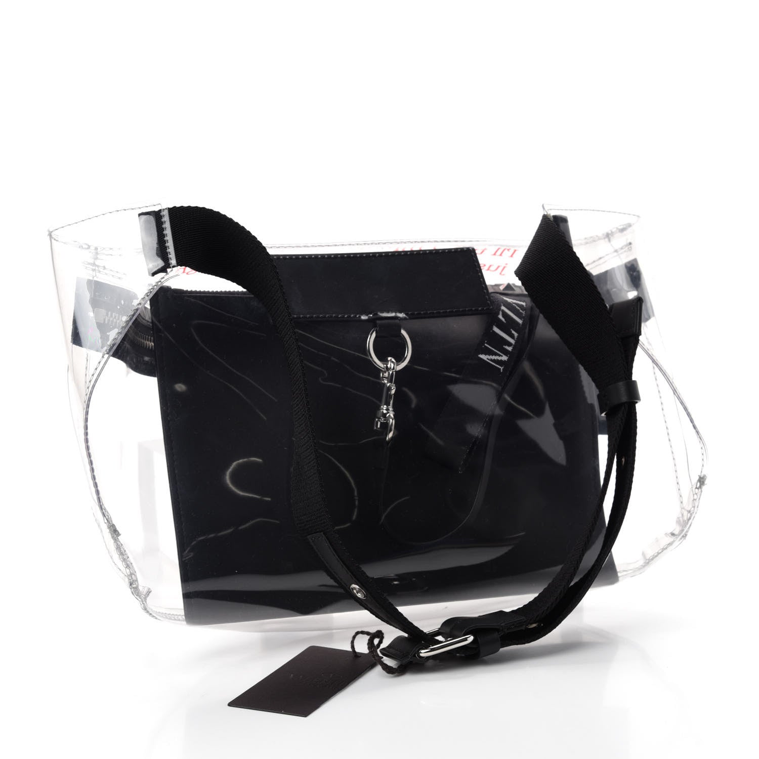 Valentino Garavani PVC VLTN Belt Bag Black 5 of 13