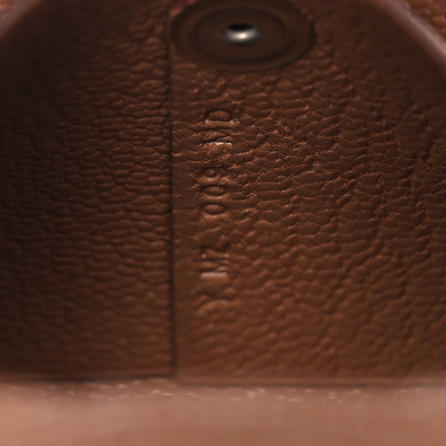 Hermes Chevre Mysore Bastia Coin Purse Quebracho 7 of 8