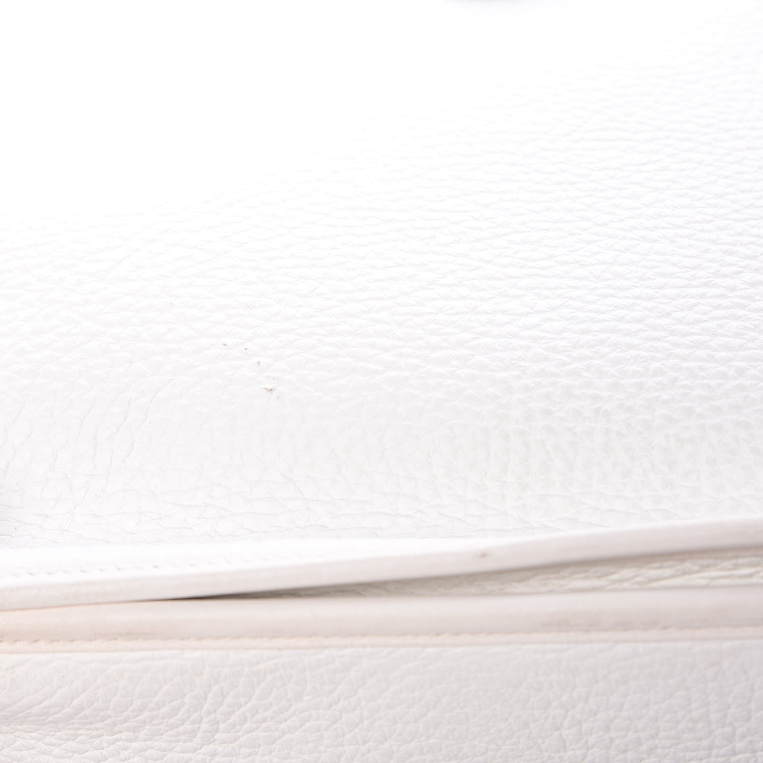 Hermes Taurillon Clemence Evelyne II PM White 19 of 20