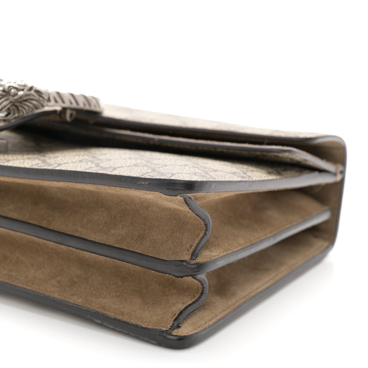 GG Supreme Monogram Small Dionysus Shoulder Bag Taupe