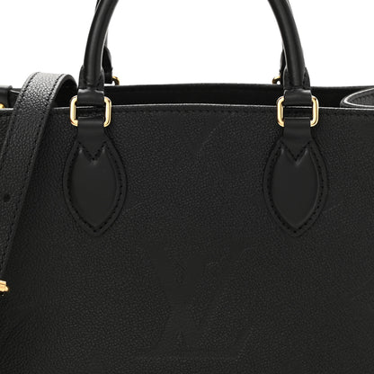 Louis Vuitton Empreinte Monogram Giant Onthego PM Black 7 of 10