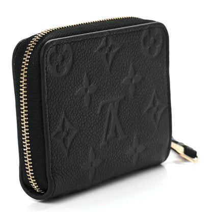 Louis Vuitton Empreinte Zippy Coin Purse Black 3 of 10