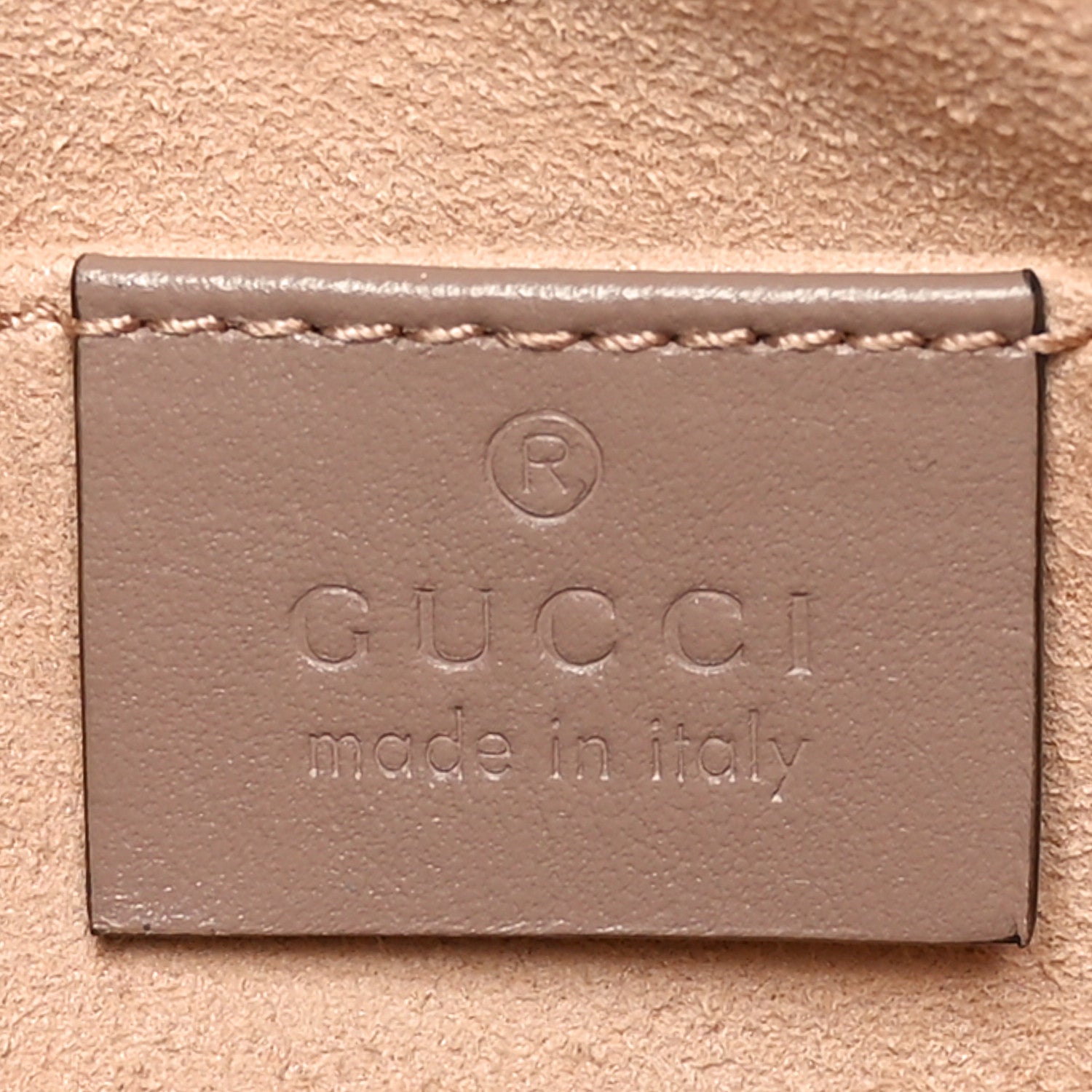 Gucci Calfskin Matelasse Small GG Marmont Chain Shoulder Bag Porcelain Rose 6 of 10