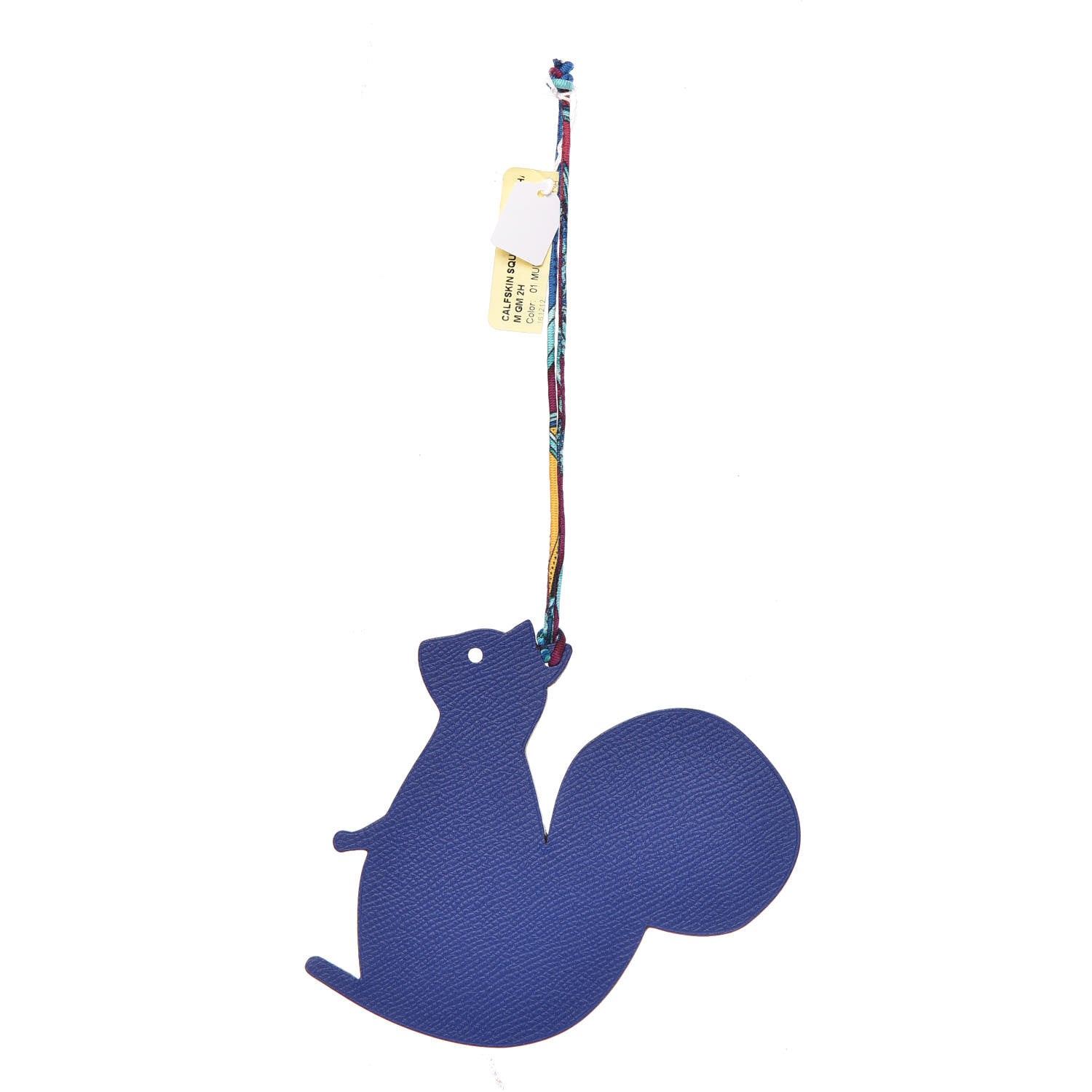 Hermes Epsom Togo Petit H GM Squirrel Bag Charm Multicolor 1 of 4
