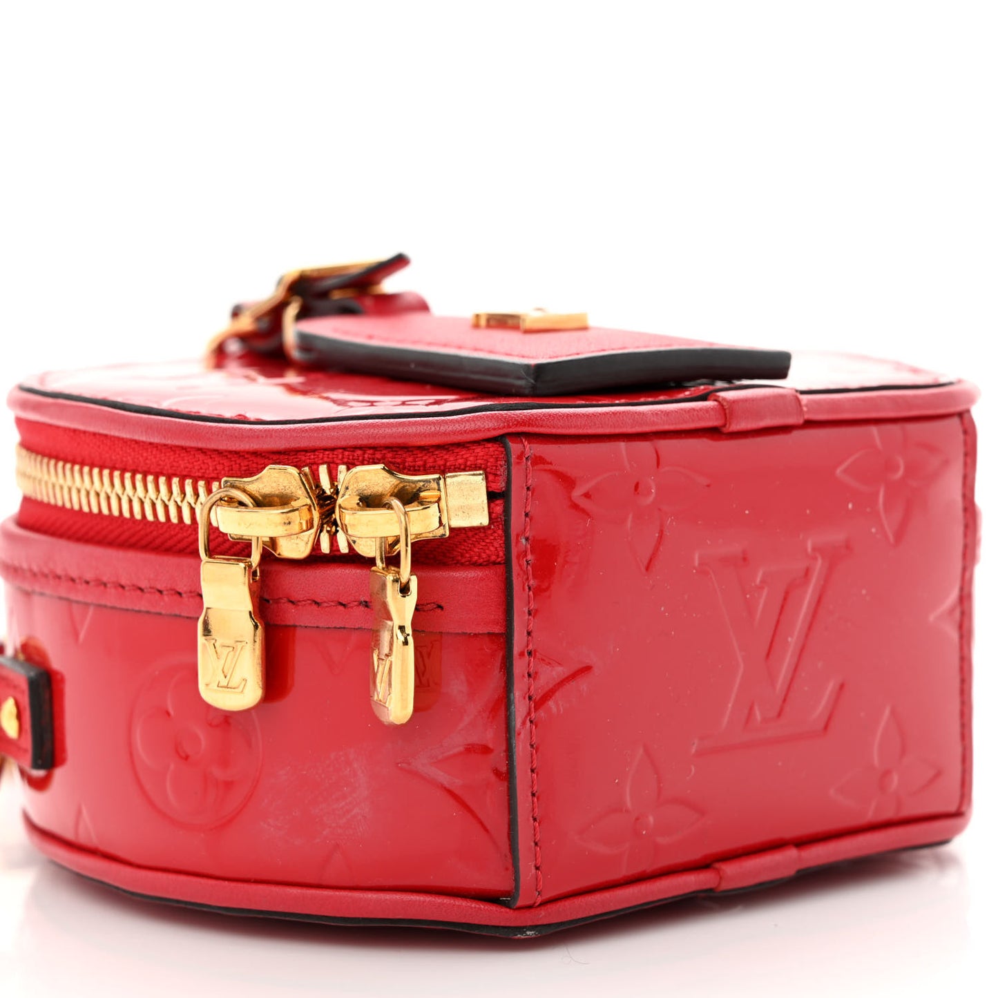 Vernis Mini Boite Chapeau Souple Red