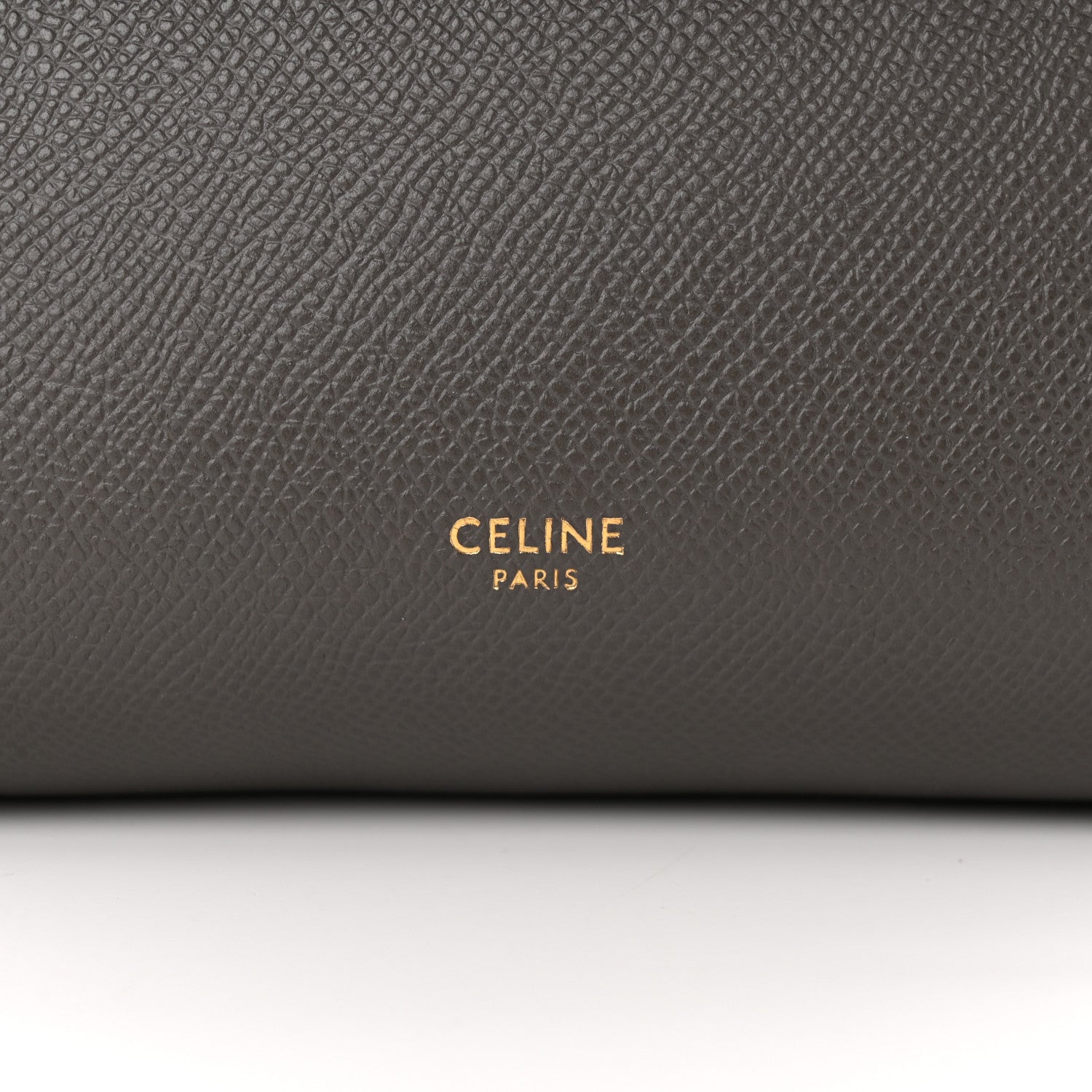 Celine Grained Calfskin Nano Belt Bag Grey 6 of 11