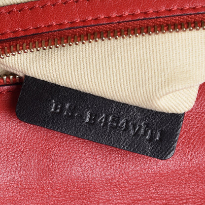 Valentino Garavani Vitello Large Glam Lock Rockstud Flap Red 7 of 18